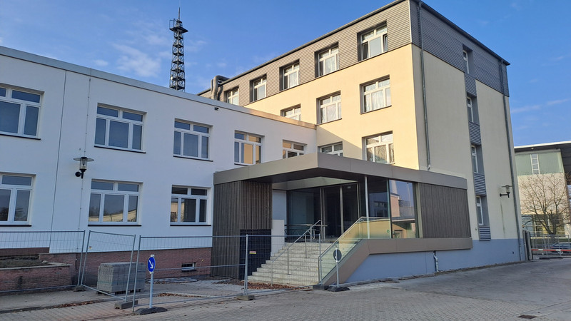 Eingangsbereich des IBK befindet sich im Umbau